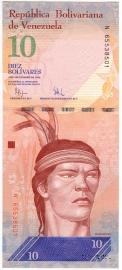 10 боливаров 2009 г.