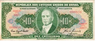 10 крузейро 1960 г.