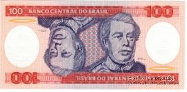 100 крузейро 1984 г.