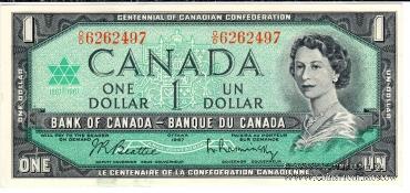 1 доллар 1967 г.