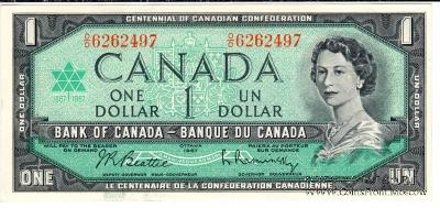 1 доллар 1967 г.