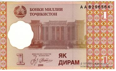 1 дирам 1999 (2000) г.