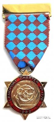 Знак 100-летие Капитула (LANDPORT CHAPTER № 1776) Знак Юбилейный знак.