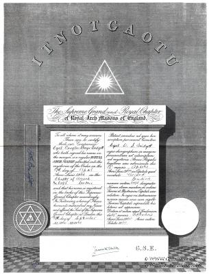 Верховный Великий Королевский капитул Королевской Арки Англии.