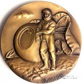 Первый космонавт земли Ю. Гагарин. 12.IV.1961 г.