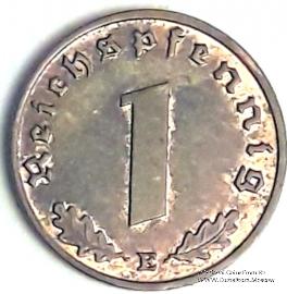 1 рейхспфеннинг 1939 г. (Е)