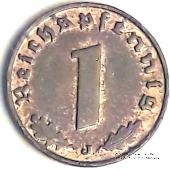 1 рейхспфеннинг 1940 г. (J)