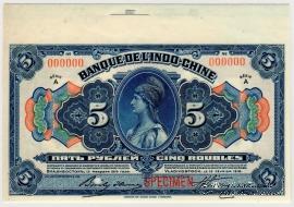 5 рублей 1919 г. (Владивосток)