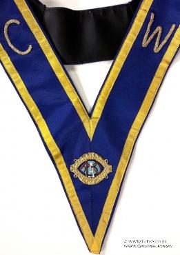 Церемониальная нашейная лента Провинциальной Ложи.