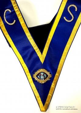 Церемониальная нашейная лента Провинциальной Ложи.