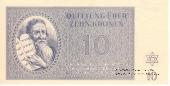 10 крон 1943 г.