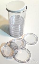 Капсулы 27 мм в тубусе