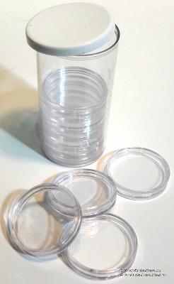 Капсулы 27 мм в тубусе