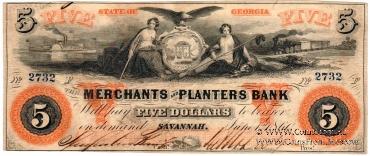 5 долларов США 1860 г.