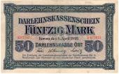 50 марок 1918 г. (Ковно)
