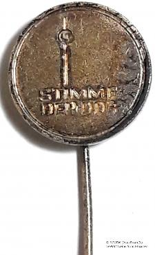 Значок ГДР. Германия