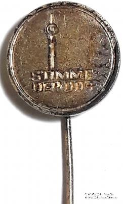 Значок ГДР. Германия