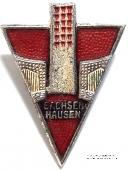 Значок Заксен Хаузен ГДР. Германия