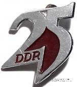 Значок 25 лет ГДР. Германия