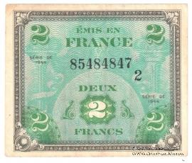 2 франка 1944 г.