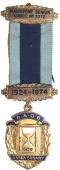 Знак 50-летие Ложи MAIDSTONE SENIOR № 5372