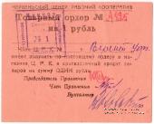 1 рубль 1923 г. (Червень / Игумен)