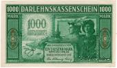 1.000 марок 1918 г. (Ковно)