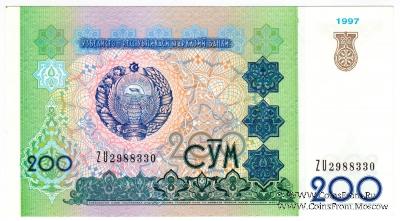 200 сумов 1997 г.