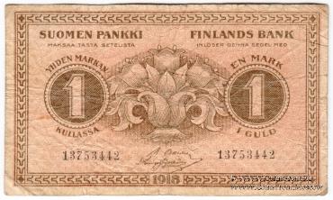 1 марка 1918 г.