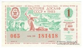 50 копеек 1983 г. (Выпуск 1).