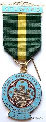 Знак MFAS 2012. STEWARD MASONIC SAMARITAN FUND.