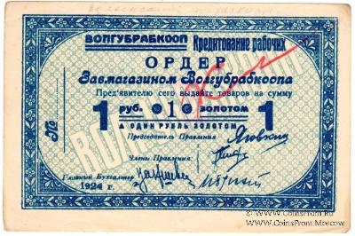 1 рубль золотом 1924 г. (Житомир)