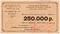250.000 рублей 1922 г. (Харьков)