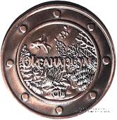 Музейный жетон Санкт Петербург Океанариум