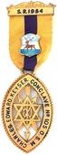 Знак прошлому Верховному Правителю Ордена Тайных Наблюдателей. Англия.