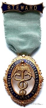 Знак RMIB. STEWARD ROYAL MASONIC INSTITUTION FOR BOYS.  – Королевский Масонский институт для мальчиков.