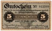 5 геллеров 1915 г.