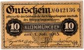 10 геллеров 1915 г.