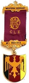Знак Провинциальной Ложи RAOB в  Западной Германии
