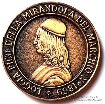 Английский жетон Ложи Масонов Мастеров Метки 