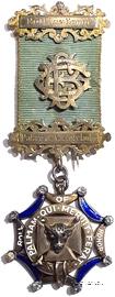 Знак посвящения в 4 степень Орден “Свиток Чести» (досточтимый сэр) Roll Of Honour (Right Honourable sir) (4th degree).