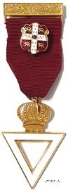 Знак члена Ордена Царственных и Избранных Мастеров 