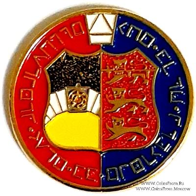 Английский Жетон Ложи Масонов Мастеров Метки 