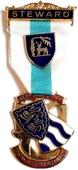 Знак MTGB 2000. STEWARD Masonic Trust for Girls and Boys.