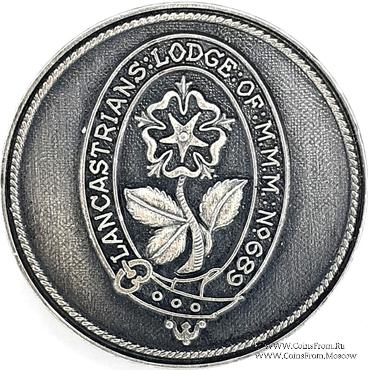Английский Жетон Ложи Масонов Мастеров Метки 