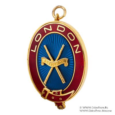 Знак Помощника Провинциального Церемониймейстера Лондонский Ранг