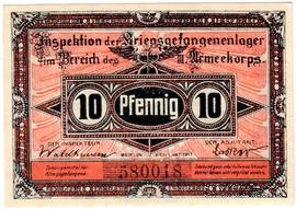 10 пфеннингов 1917 г. (Beeskow)
