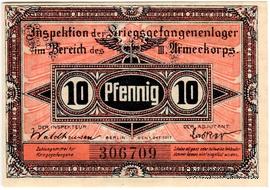10 пфеннингов 1917 г. (Havelberg)