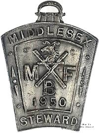 1950. Знак STEWARD Mark Benevolent Fund. 