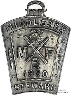 1950. Знак STEWARD Mark Benevolent Fund. 